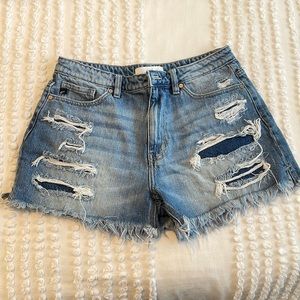 Kancan Blue Jean Shorts